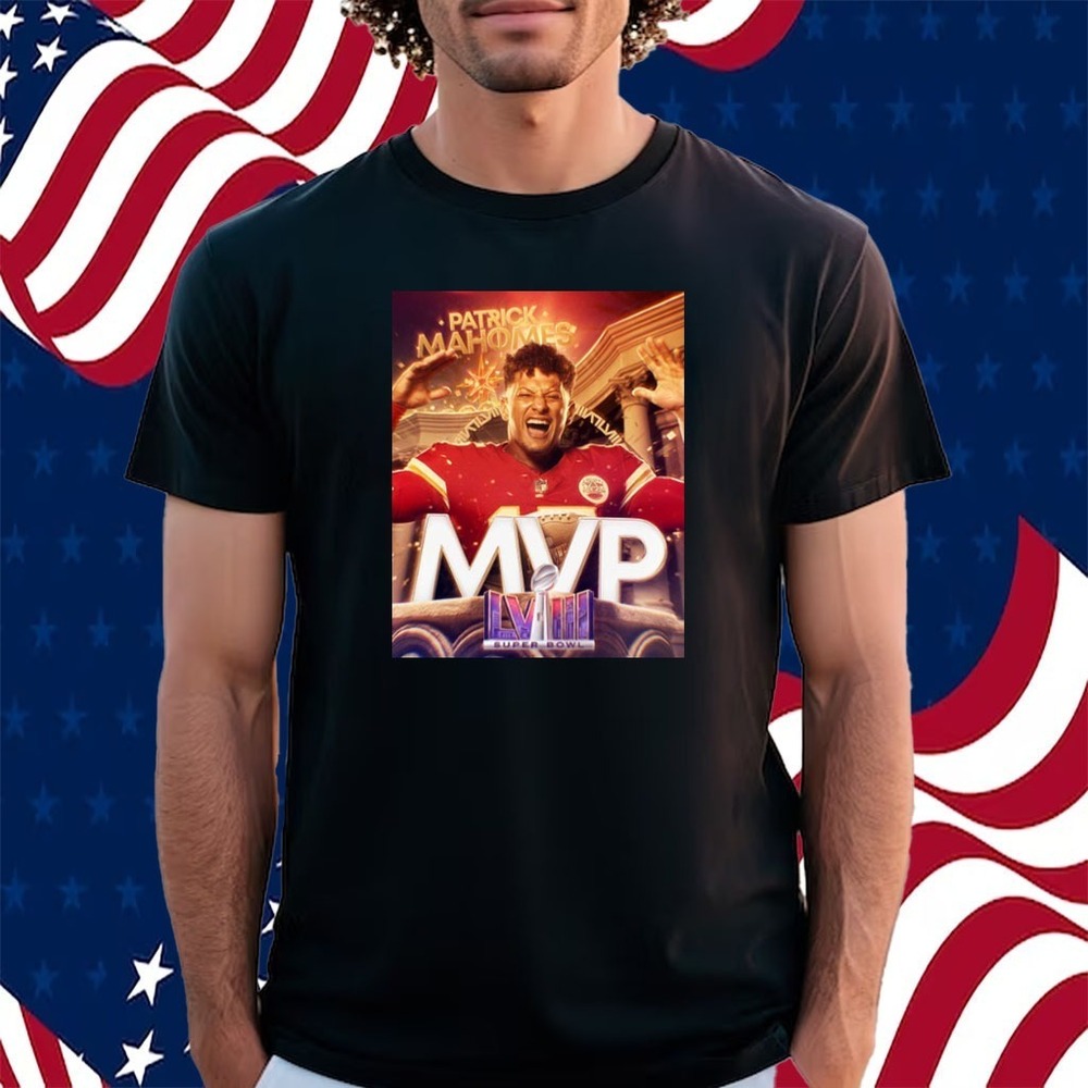 Patrick Mahomes 3x Super Bowl MVP Kansas City Chiefs T-Shirt